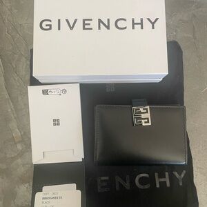 SOLD -Givenchy Black Key & Card Holder– new with tags, dust bag and box.